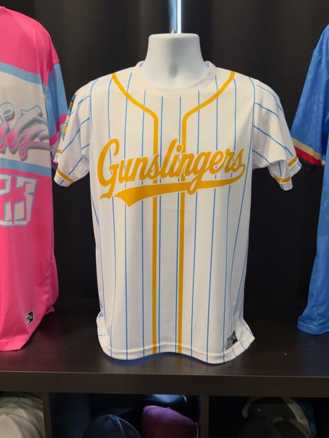 Gunslingers — gold pinstripes